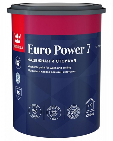 TIKKURILA EURO POWER 7 0,9 ml.